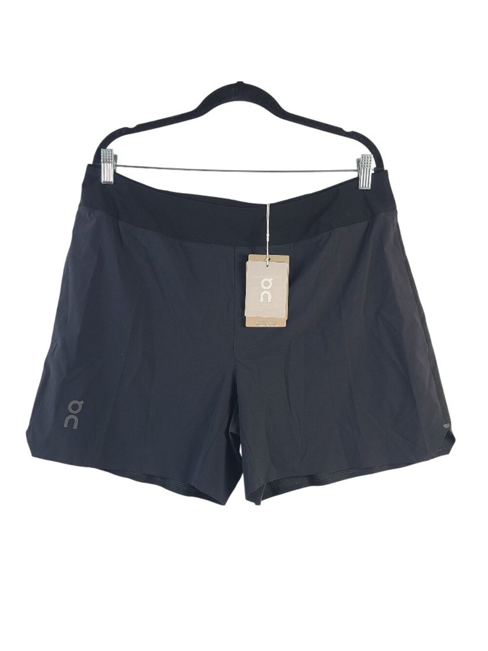 NEW On Men's 5" Lightweight Running Shorts Black Sz XXL